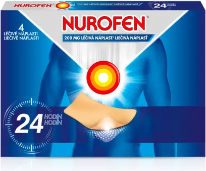 NUROFEN 200 mg léčivá náplast 4 ks
